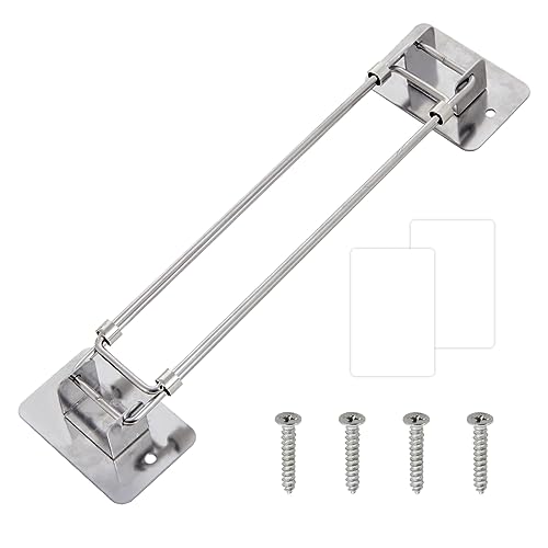 Image of 1 Pack RV Bathroom Corner Storage Bar Camper Travel Trailer Corner Storage Bar RV Accessories for Inside Shower Corner Storage Bar