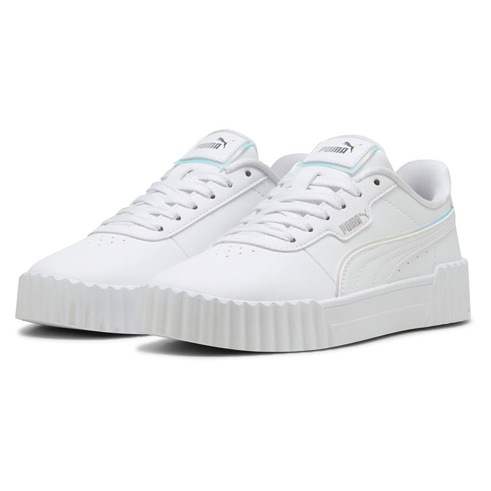 Puma Women's Blanc Trainers Carina 3.0 Holo 2.0