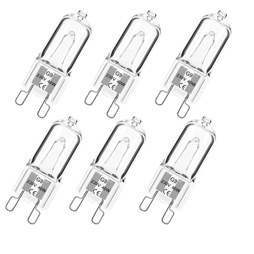 Trubuyware G9 Halogenlampe 40W 6 Stück
