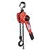 Lever Chain Hoist, 1,500 lb Load Capacity, 20 ft Hoist Lift