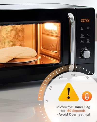 Weighted Sinus Mask, Warm Cold Compress Eye Mask for Dry Eyes, Migraine, Sinus Pressure Relief, Stress, Eye Pillow Microwavable Face Heating Pad for Puffy Eyes, Self-Care Gifts for Women (9x5 Inch) - Image 6