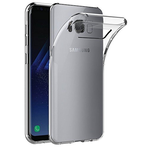 MaiJin Case for Samsung Galaxy S8 (5.8 inch) Soft TPU Rubber Gel Bumper Transparent Back Cover