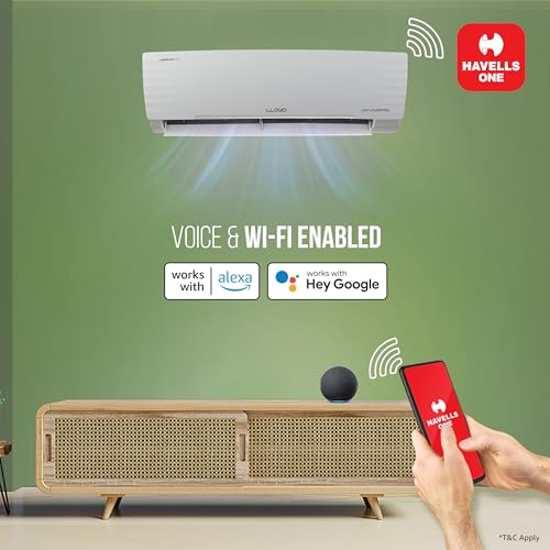 Lloyd 1.5 Ton 3 Star Wi-Fi Inverter Split AC, 2026 New Star Rated (6 in 1 Convertible, Cools Up To 54°C, Voice & Wi-Fi, Turbo Cool, Installation Check, Clean Filter Indication, White, GLS18V3AGGSC) 8 41KlWdzti8L