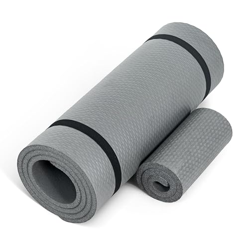 CAP Barbell Yoga Mat 1/2" Thick with Carrying Strap &
