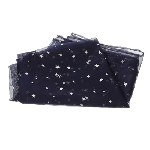 Homoyoyo Sheer Curtains Stars Star Curtains Window Screening Outer Space Decor 100x270cm Boys and Girls' Room Bedroom