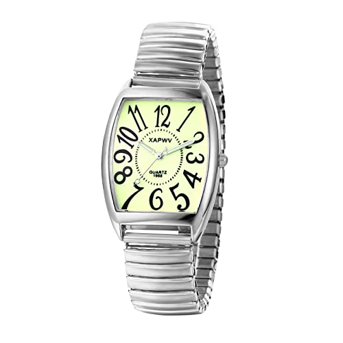 Montre élastique chiffres romains idéale pour le confort au bureau