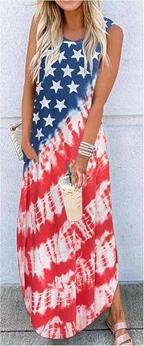 Image of CHUNTIANRAN Maxi Dresses for Women Summer Outfits Boho Beach Long Dresses Casual Sundresses Resort Wear for Women 2026