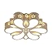 LED Chambre Plafonnier Dimmable Créatif Forme de fleur Plafonnier Écran acrylique Moderne Minimalisme Restaurant Salle de bains Salon Hôtel Balcon Étudier Bureau Enfants Éclairage aérien Ø51cm