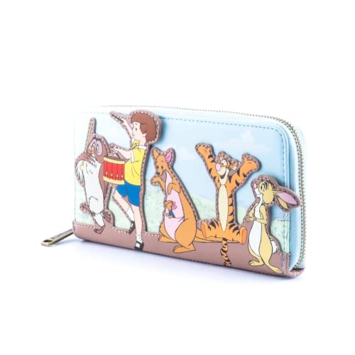 Loungefly x Disney Winnie the Pooh 95th Anniversary Celebration Parade Zip-Around Wallet4