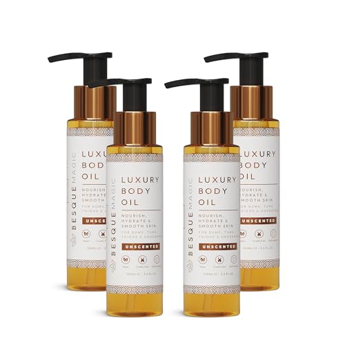 Image of Besque Unscented Magic Body Oil - Hydrating Body Oils for Women - 3.4 FL OZ