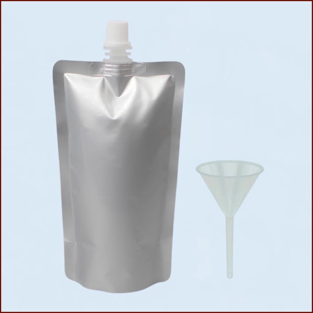 Sponsored Ad - Aluminium Foil Spout Pouch | Hot Tea Packaging Bag | Liquid Storage Pouch | Pouch for Tea, Coffee, Soup, Juice, Liquor Etc. (250 ML | Pack of 20)