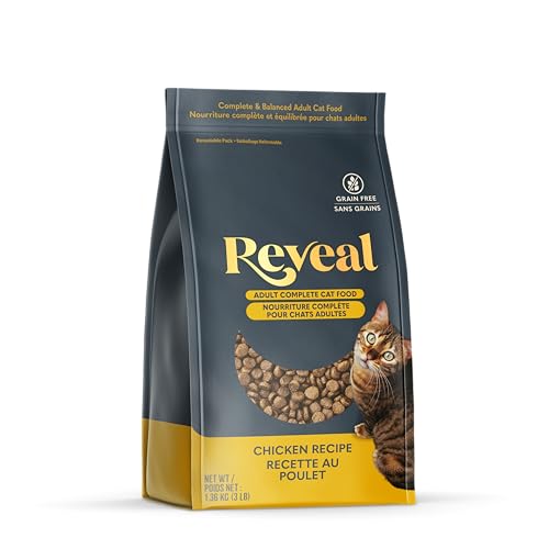 Reveal Natural Adult Dry Cat Food, High Protein, Grain Free ...