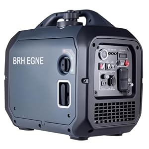 Portable Inverter Generator, Multi-Function Start, Manual/Electric/Remote Start, Lightweight Portable Power Generator, 20.07×11.61×19.29 Inches