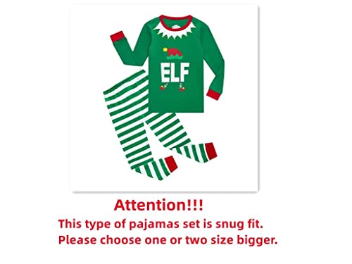 Matching Family Pajamas Christmas Sleepwear Cotton Holiday Pjs2