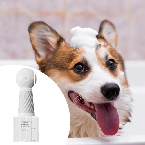 Ioensy Espumador para xampu para animais de estimação, dispensador de sabão, ferramentas de banho, 3