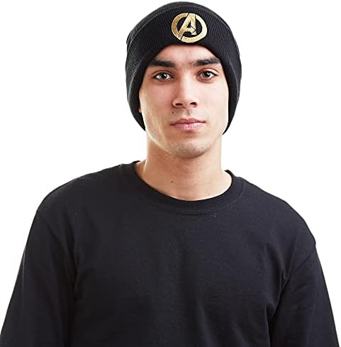 Marvel Men's Avengers Logo Beanie 