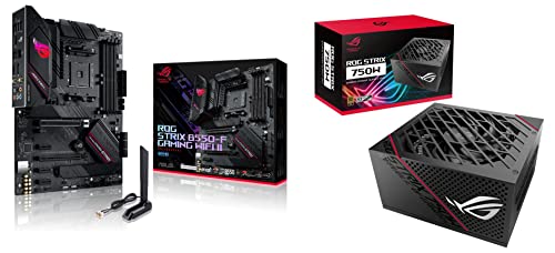 Image of ASUS ROG Strix 750W Power Supply and ROG Strix B550-F Gaming Motherboard Bundle