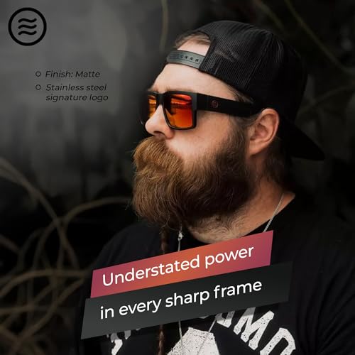 NEVEN Catacombs Men’s Polarized Sports – Edgy, Modern Rectangular Glasses - Sleek Women’s Sunglasses for Fashion, Boating.3