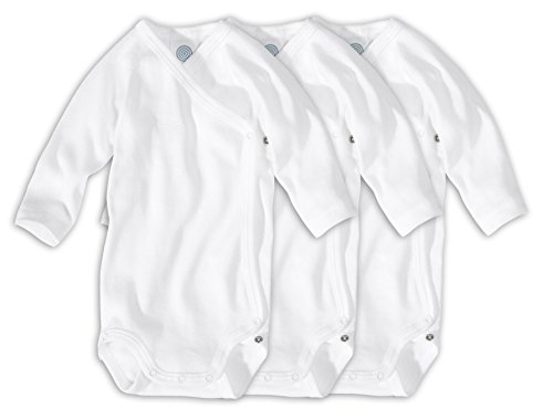 Sanetta Body unisex a maniche lunghe, in cotone