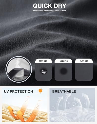 G Gradual Women's 7" Hiking Cargo Shorts Quick Dry Lightweight Golf Outdoor Work Summer Travel Shorts with Pockets4