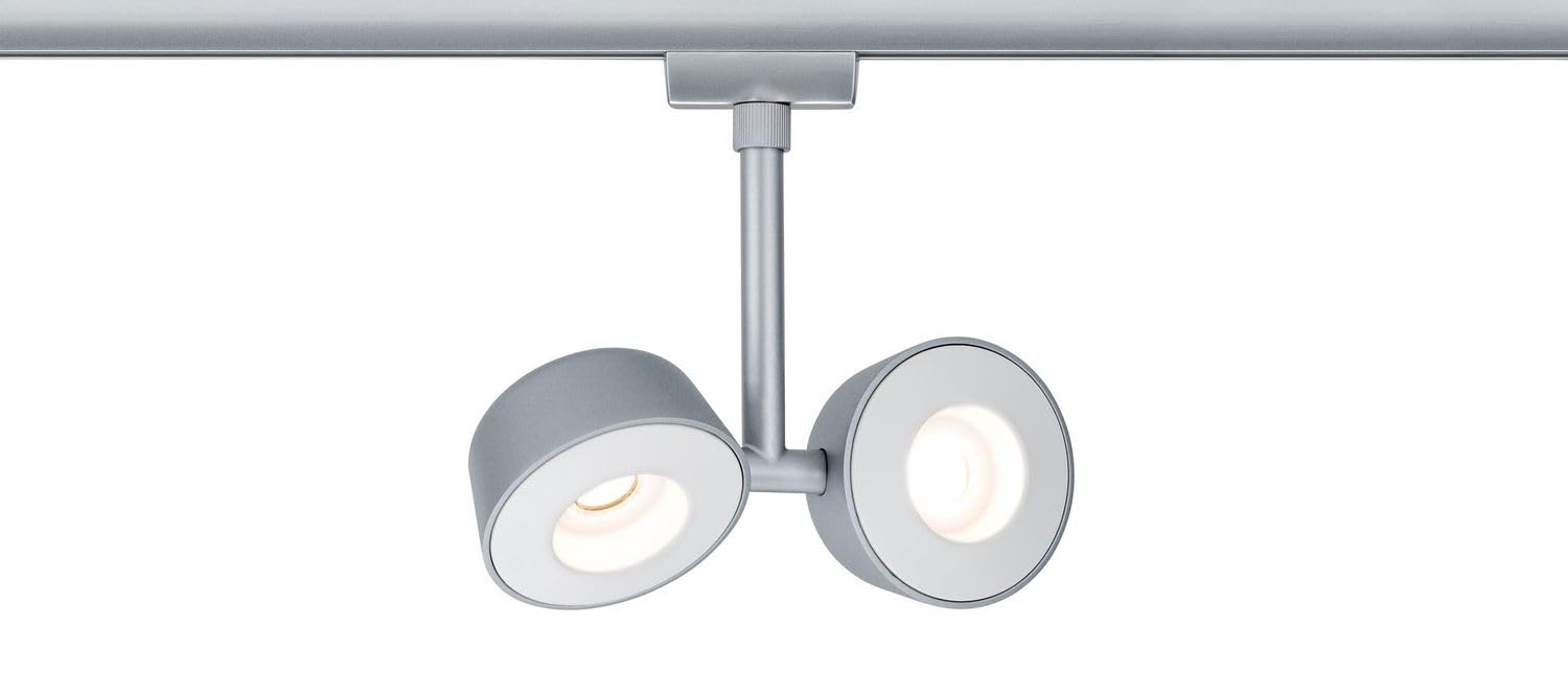 Paulmann LED Stromschienensystem URail Systems Spot Double Pellet | LEDs fest verbaut 4W 294lm warmw