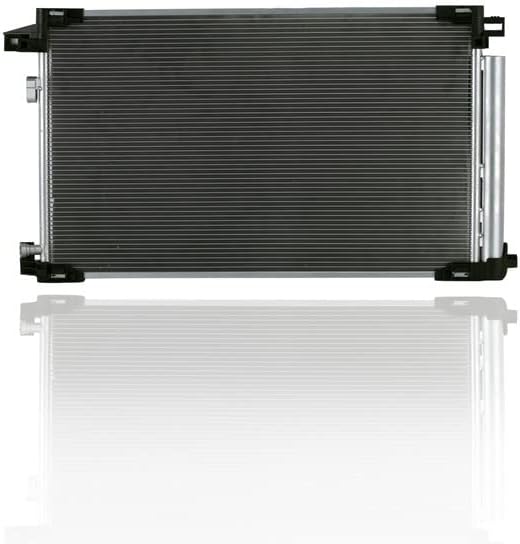 A-C Condenser - Cooling Direct 30153 Compatible/Replacement for '19-23 Toyota C-HR 2.0-Liter Japan-Built, 20-23 Corolla Sedan 4-Cylinder/1.8-Liter, With Receiver & Dryer - 884A012030