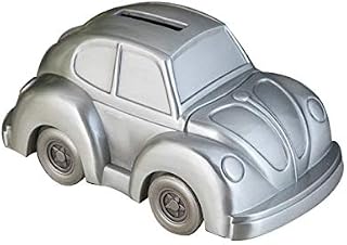 Unisaches Classic Car Shaped Piggy Banks Pewter 14 x 7.9 x 6.6cm