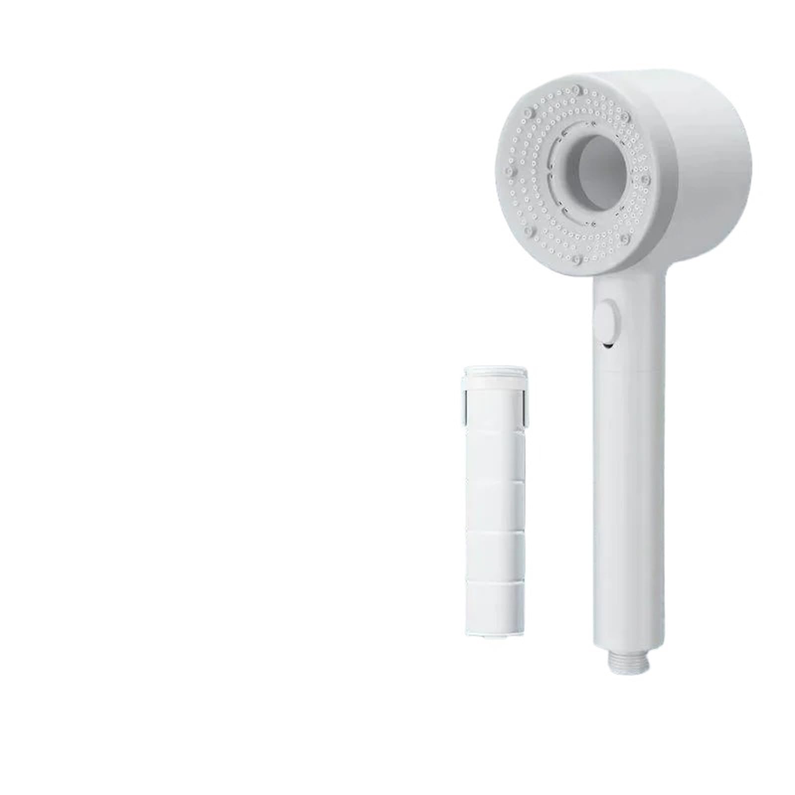 Shower Head Showerhead 5 Modes Shower Head High Pressure Portable Filter Rainfall Faucet Tap Bathroom Bath Home Accessories(White Shower)