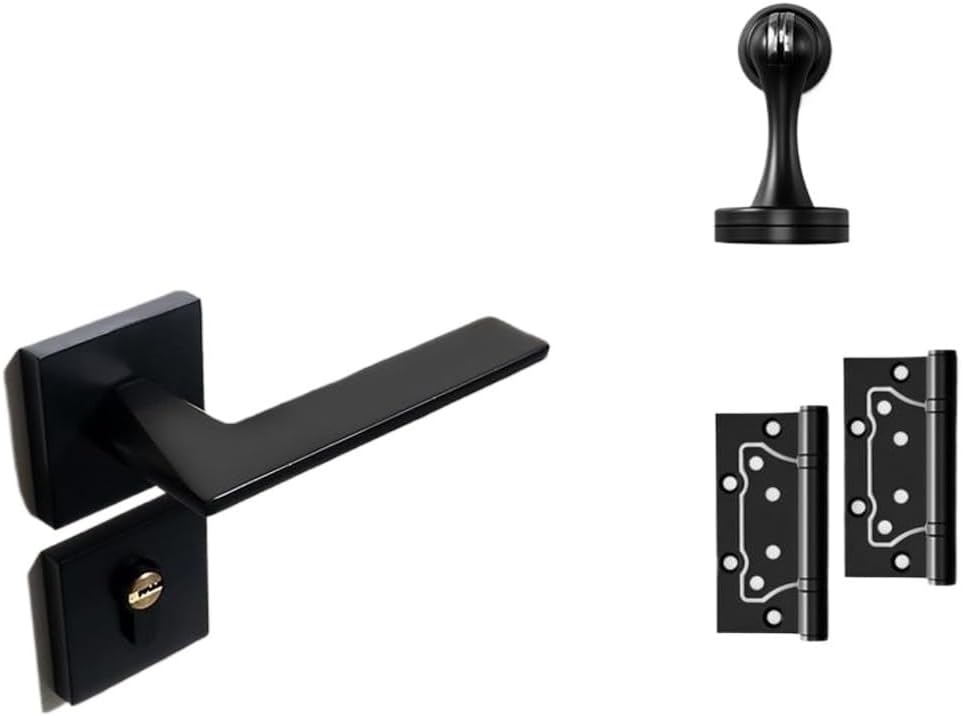 Indoor Magnetic Silent Bedroom Handle Room Door Lock