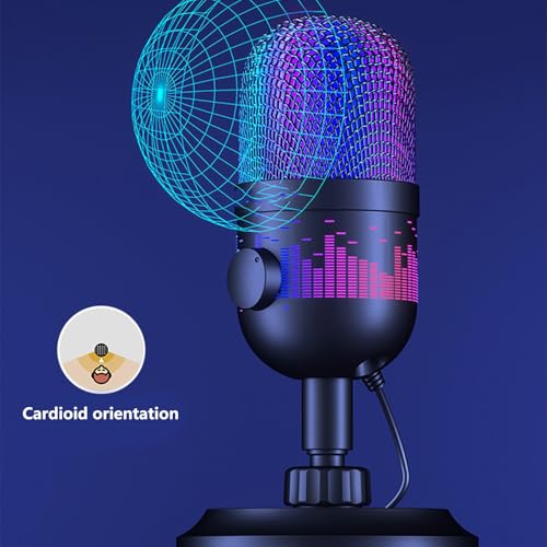 Micrófono USB para juegos con vivo para mejorar la voz en directos de PC 5