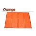 Mata zewnętrzna Podróży Camping Mata Składana Portable Siedzieć Trawa Maty Piknik Składana Poduszka Prostokątna Autobus Zewnętrzny Brudny Padliwy Pad Przenośna mata kempingowa (Color : Orange)