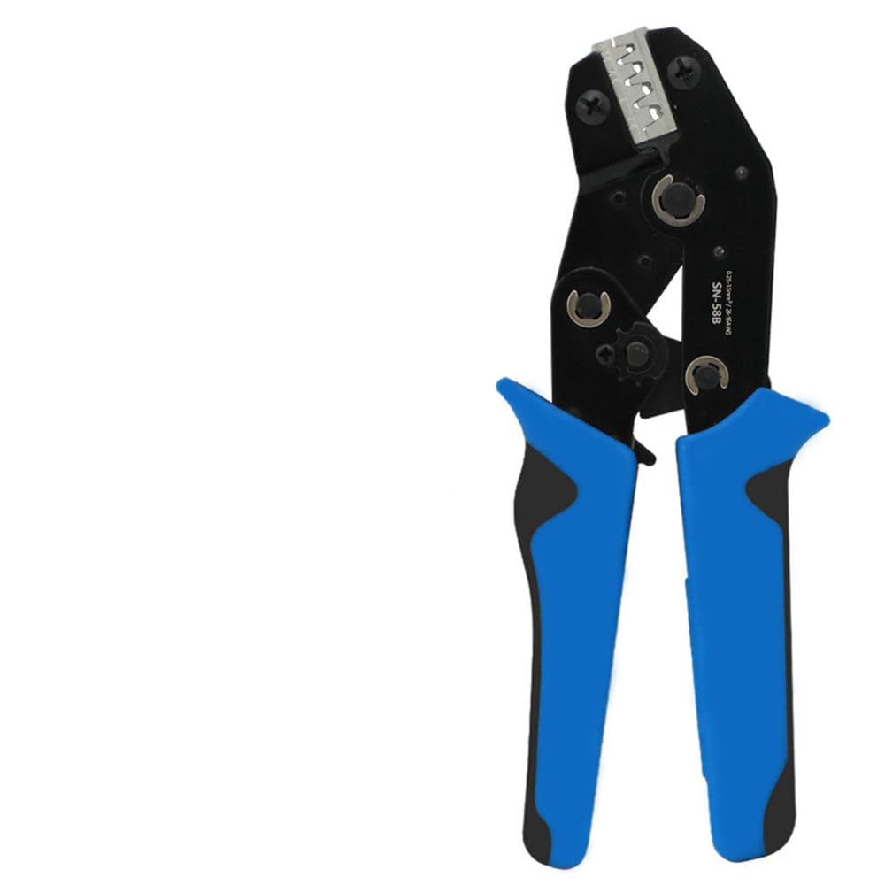 Setngb Blue Black Crimping Tool Pliers Sn-58B Terminal Clamp Crimper 0.25-1.5Mm² Terminal Clamping Tool Pliers Wire Hand Tool,,Sn,58B