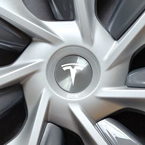 Image of IPG Compatible with Model Y Decal Sticker (8 Logo Set) Overlay Stickers Do it Yourself Stickers Set Personalize Your Tesla (Gloss White)