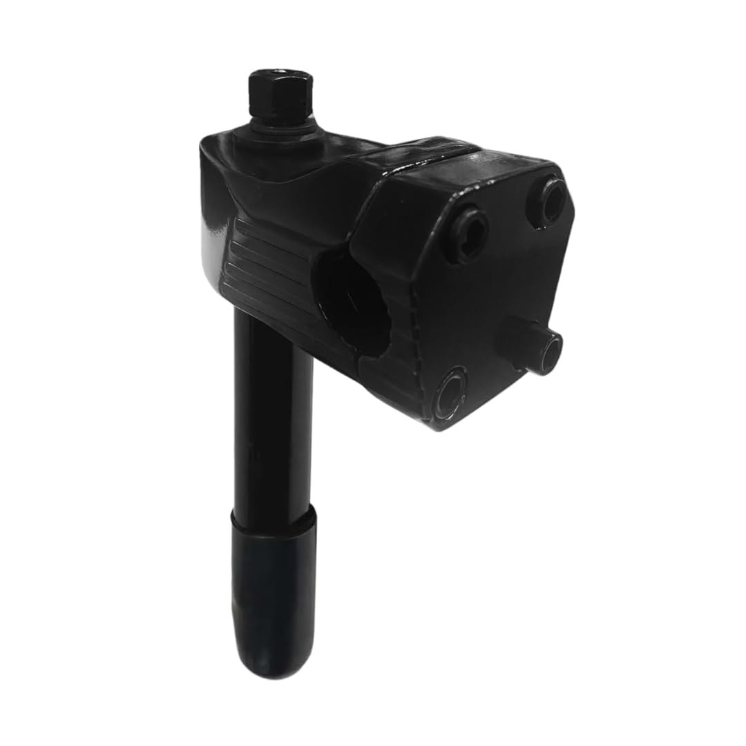Bicycle Handlebar Attachment 22.2 mm BMX/Freestyle Aluminium Adjustable Black Compatible