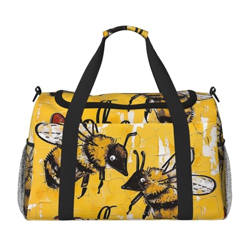 Bee Love Honey �v�����g �g���x�� �_�b�t���o�b�O �����Y ���f�B�[�X L�T�C�Y �X�|�[�c �W�� �o�b�O �n���h�o�b�O �V�����_�[�X�g���b�v�t�� ���s �T�� �ނ� �n���e�B���O