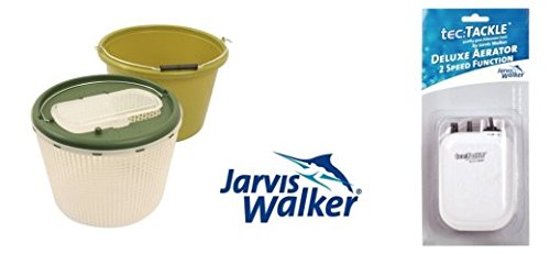 Jarvis Walker Live Bait Bucket with or without Aerator: 12 Litre With Aerator