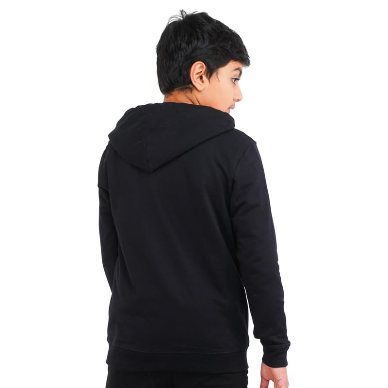 Image of Real Basics Boys Cotton Hooded Sweatshirt(Pack of 1)