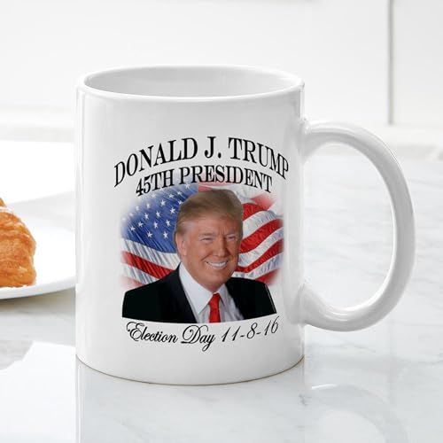Taza de cerámica 11 oz President Trump miniatura 4