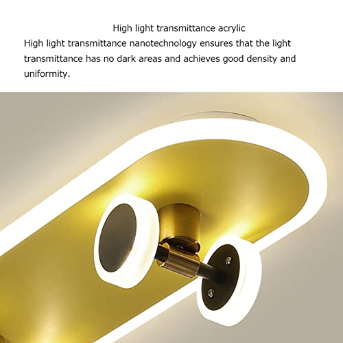 Plafond LED chambre enfant dimmable avec télécommande pour luminaire moderne - 7