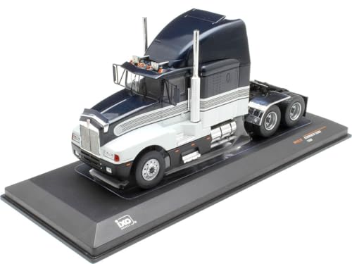 Modelo a escala 1:43 Kenworth T600 1986 Negro/Blanco