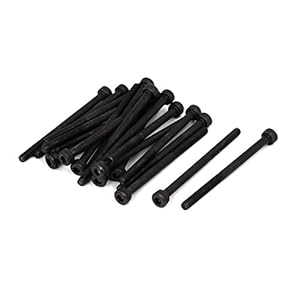 Uxcell M3 x 45mm Zylinderschrauben Set 20 Stück