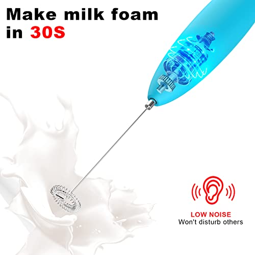 Mpdpow Milk Frother, Hand Mixer, Frother For Coffee, Battery Operated (Not Included) Electric Small Coffee Whisk Hand Coffee Frother Electric Drink Stirrer For Lattes, Cappuccino, Hot Chocolate #TOP2