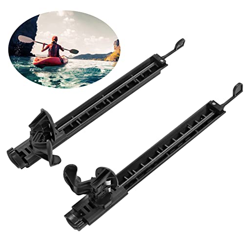 Pegas de pé de Caiaque Pedal de Controle de Leme Ajustável para Acessórios de Barco de Caiaque