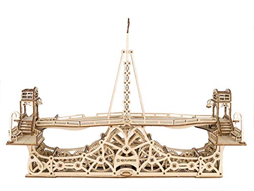 Wise Elk - Pedestrian Bridge Wooden Mechanical 3D Model Building Kit