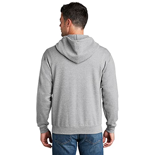Port & Co ™ Core Fleece Full-Zip Hooded Sweatshirt. PC78ZH - [Olive Drab Green]2