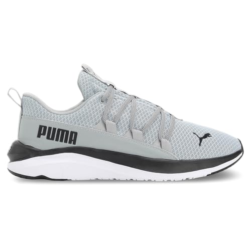 PUMA Men's SOFTRIDE ONE4ALL Sneaker, Quarry-Puma Black-Puma White, 72