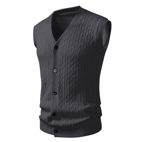 Suéter de punto con botones estilo cardigan ligero ajustado confeccionado en lana fina
