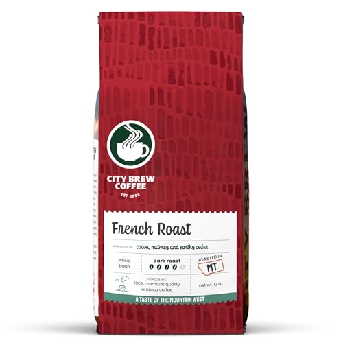 City Brew French Roast Café en Grano 12 oz