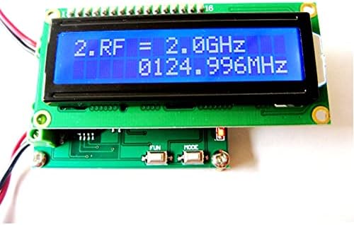 Digital frequency meter high frequency 2MHz-2GHz / low frequency 0-8MHz with counting function