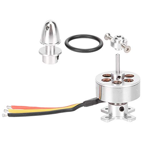 VGEBY Brushless Motor RC Brushless Motor Accessory Compatible with Board Foam FixedWing Aircraft Airplane(2300kv) Model Toys
